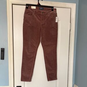 Old Navy Women's Straight Leg Pants - Rust